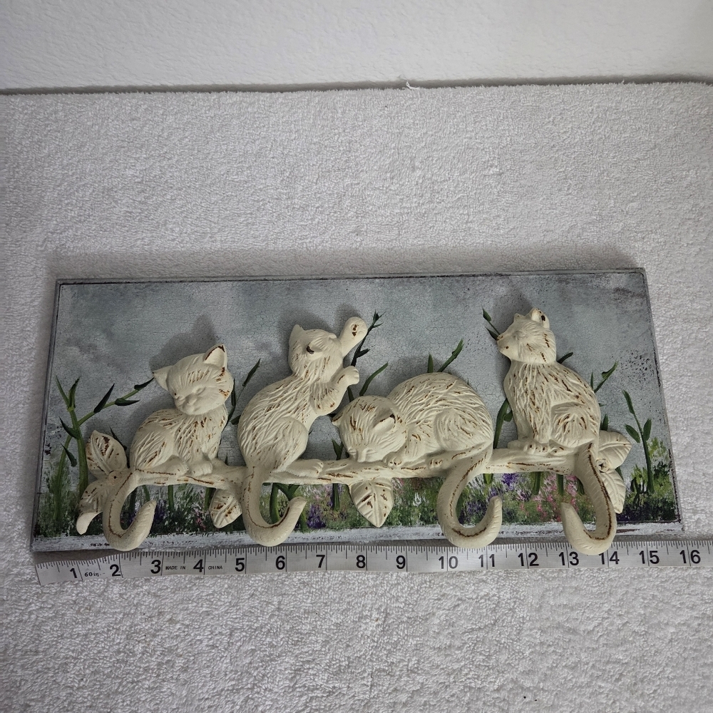 Cat Wall Hook Cat Tails - Wall Decor - Picture 6 of 9